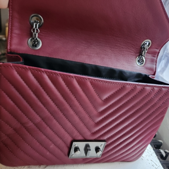 CHIARA FERRETTI  Ruby Red Crossbody Purse Medium New With Tags - Picture 6 of 7